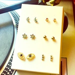 ✨New Celestial AEO 6 Pair Earring Set